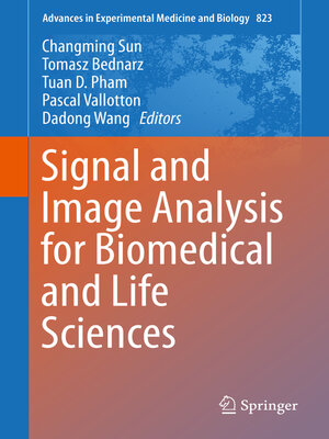 cover image of Signal and Image Analysis for Biomedical and Life Sciences